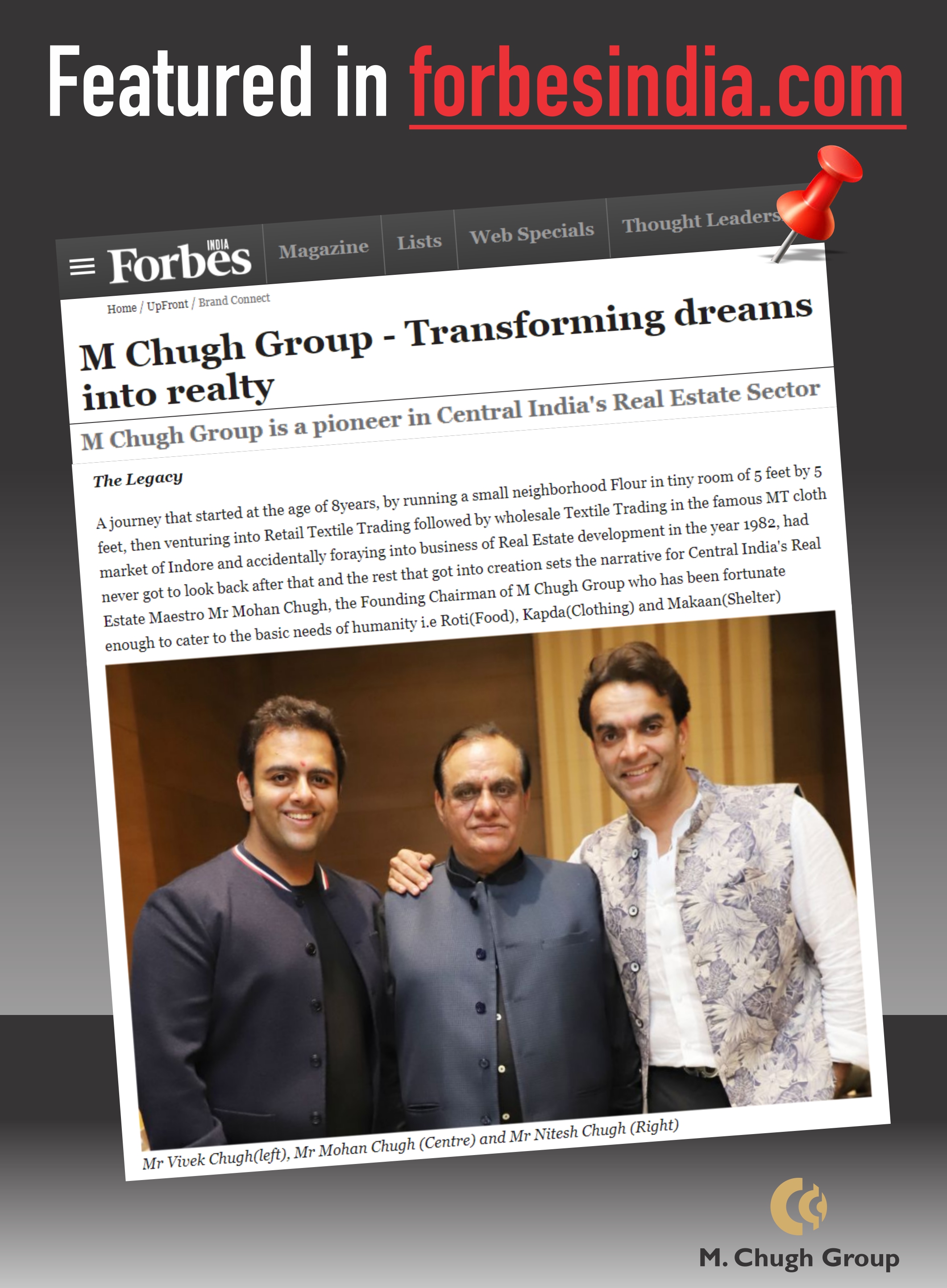 Forbes India Feature
